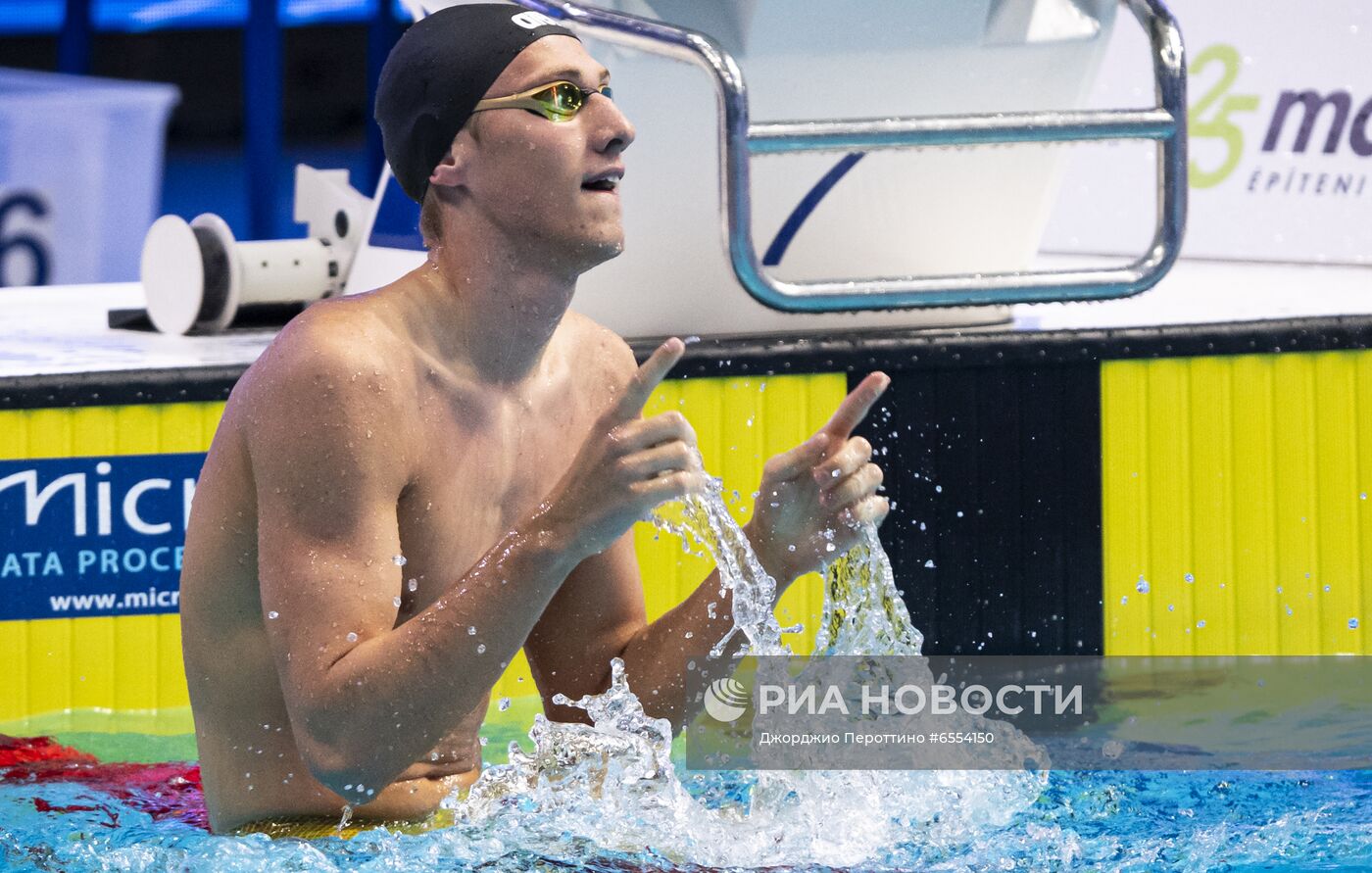 Плавание. Чемпионат Европы. Седьмой день