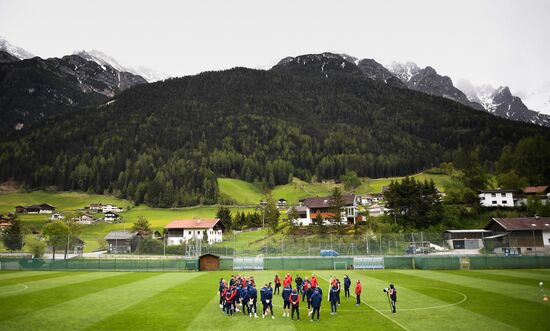 Футбол. Учебно-тренировочный сбор национальной команды