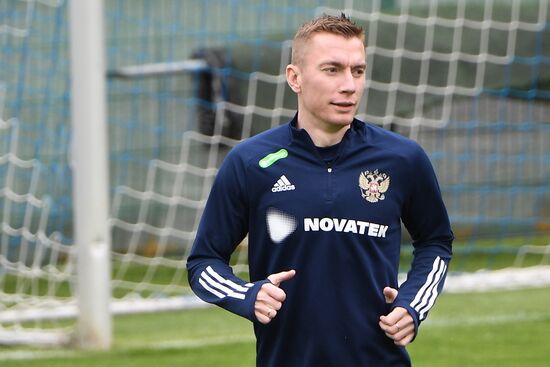 Футбол. Учебно-тренировочный сбор национальной команды