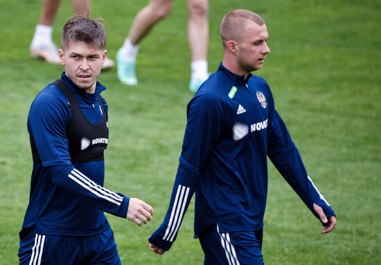 Футбол. Учебно-тренировочный сбор национальной команды