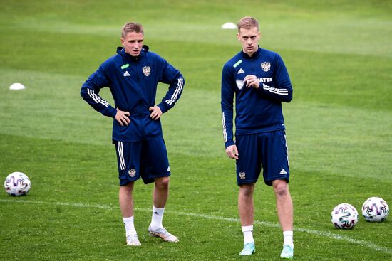 Футбол. Учебно-тренировочный сбор национальной команды