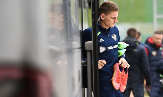 Футбол. Учебно-тренировочный сбор национальной команды