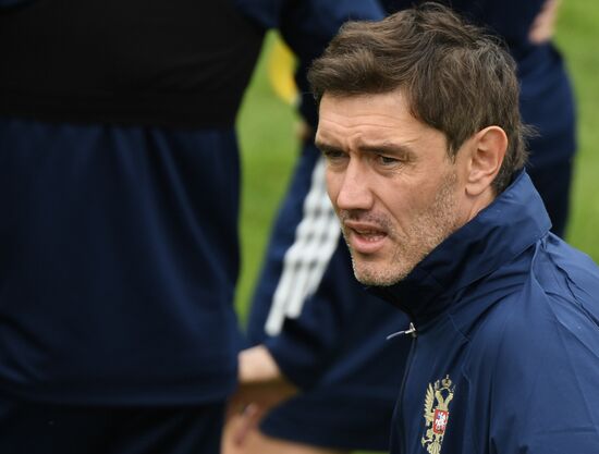 Футбол. Учебно-тренировочный сбор национальной команды