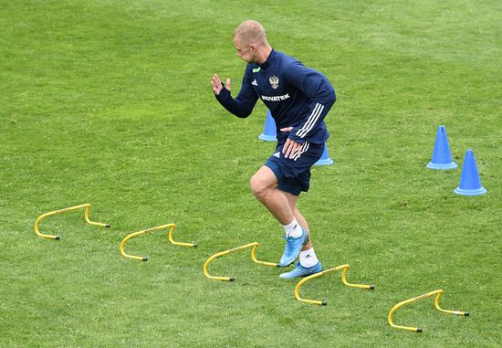 Футбол. Учебно-тренировочный сбор национальной команды