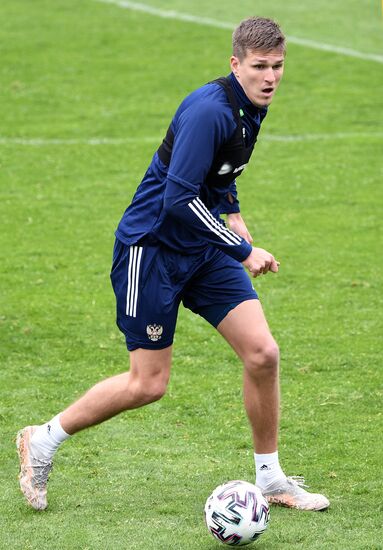 Футбол. Учебно-тренировочный сбор национальной команды