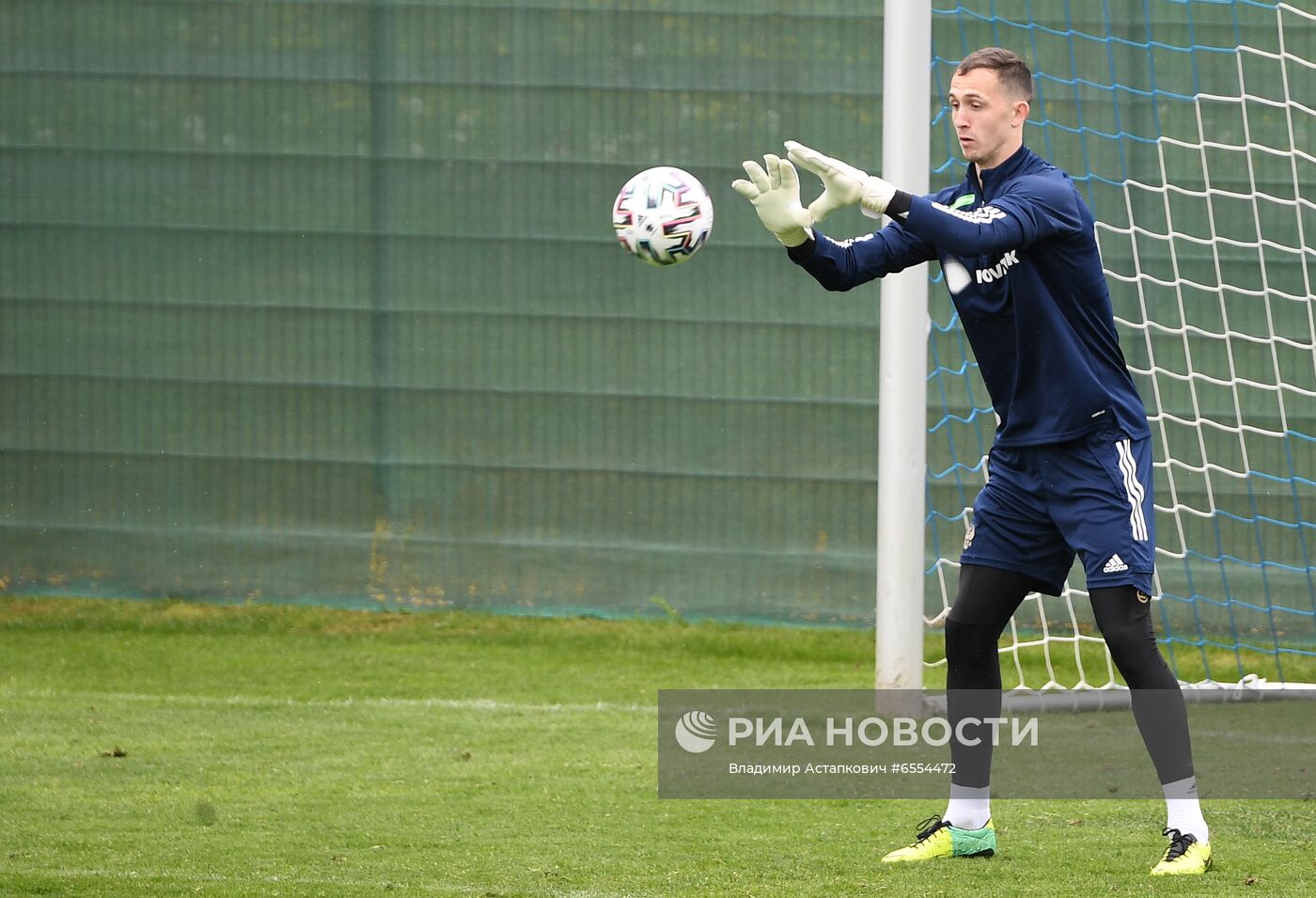 Футбол. Учебно-тренировочный сбор национальной команды