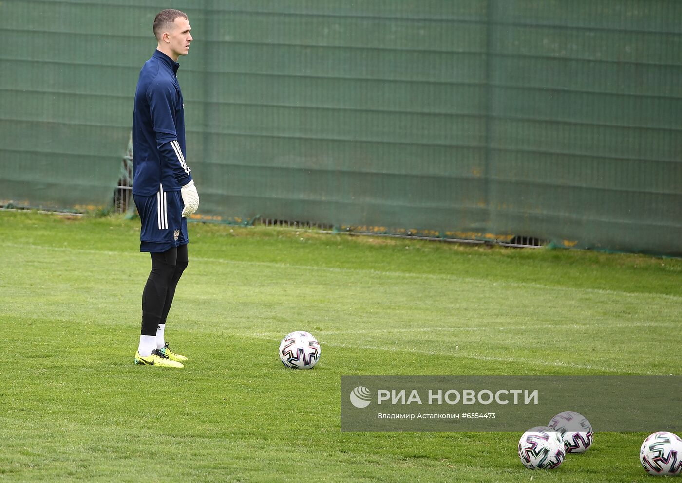 Футбол. Учебно-тренировочный сбор национальной команды