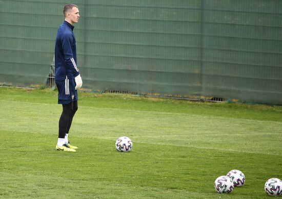 Футбол. Учебно-тренировочный сбор национальной команды