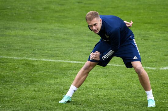 Футбол. Учебно-тренировочный сбор национальной команды