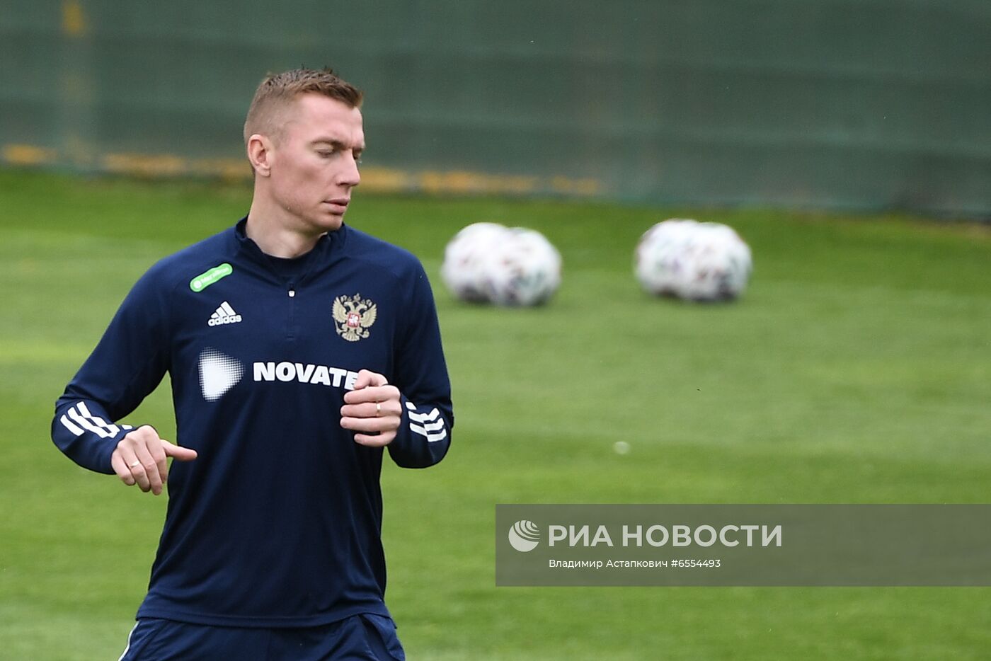 Футбол. Учебно-тренировочный сбор национальной команды