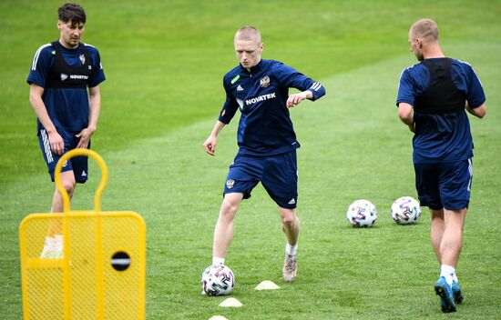 Футбол. Учебно-тренировочный сбор национальной команды