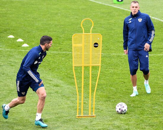 Футбол. Учебно-тренировочный сбор национальной команды
