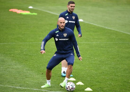 Футбол. Учебно-тренировочный сбор национальной команды