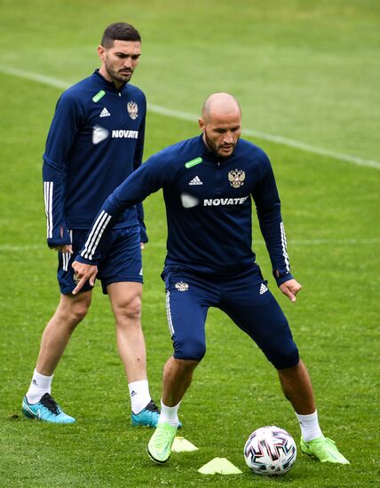 Футбол. Учебно-тренировочный сбор национальной команды