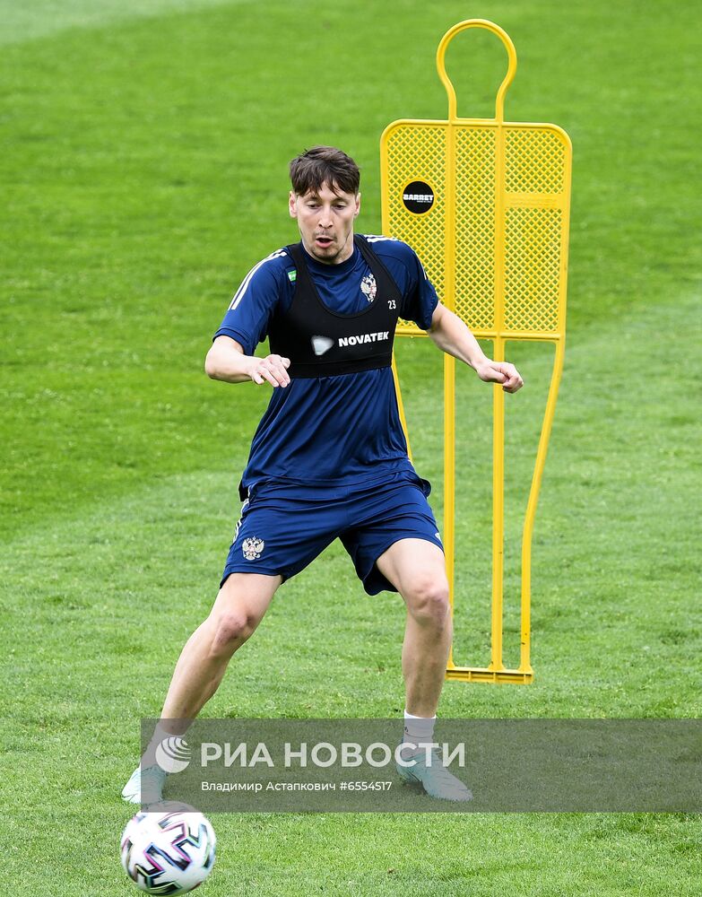 Футбол. Учебно-тренировочный сбор национальной команды