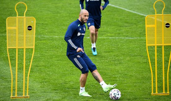 Футбол. Учебно-тренировочный сбор национальной команды