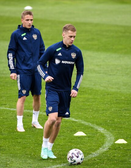 Футбол. Учебно-тренировочный сбор национальной команды