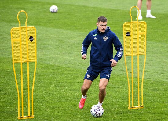 Футбол. Учебно-тренировочный сбор национальной команды