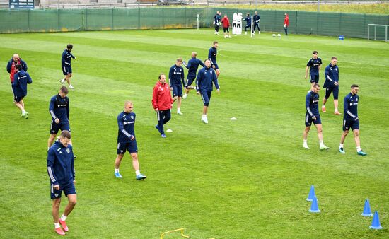 Футбол. Учебно-тренировочный сбор национальной команды