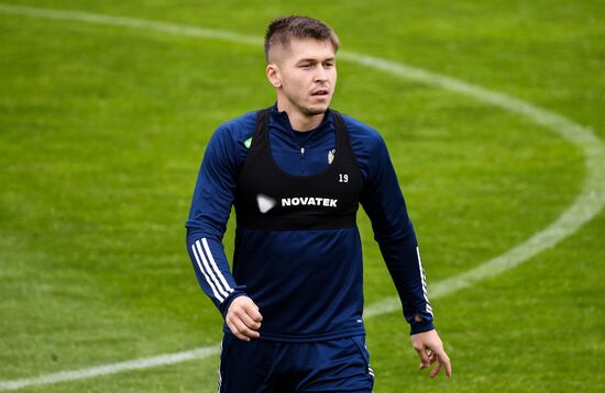 Футбол. Учебно-тренировочный сбор национальной команды