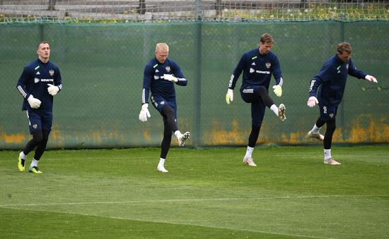 Футбол. Учебно-тренировочный сбор национальной команды