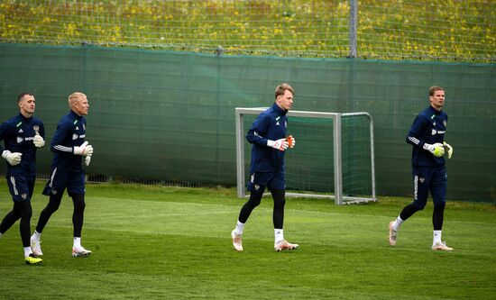 Футбол. Учебно-тренировочный сбор национальной команды