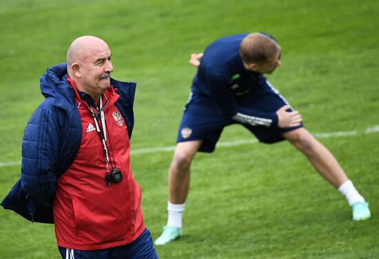 Футбол. Учебно-тренировочный сбор национальной команды