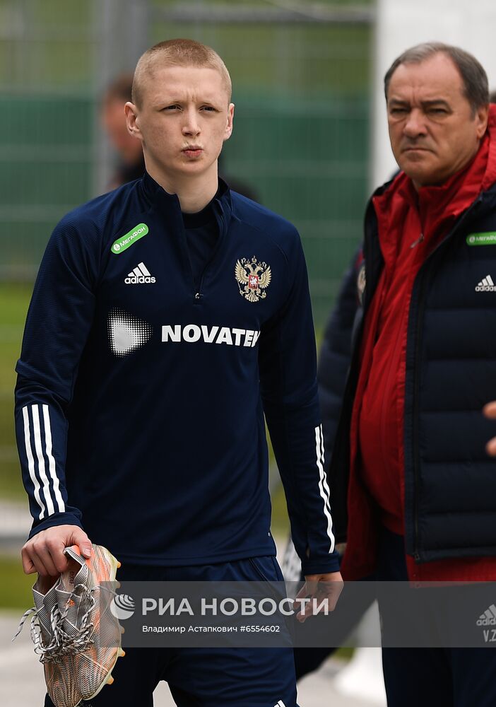 Футбол. Учебно-тренировочный сбор национальной команды