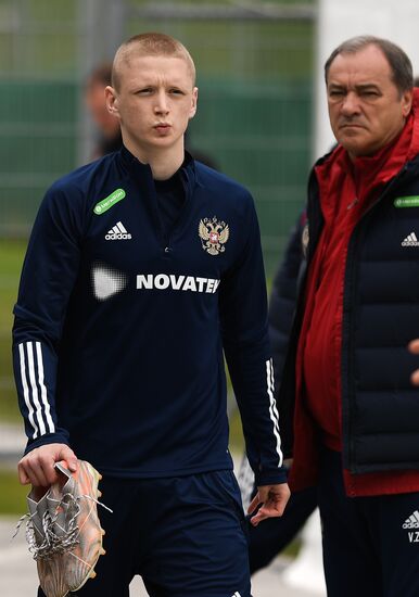 Футбол. Учебно-тренировочный сбор национальной команды