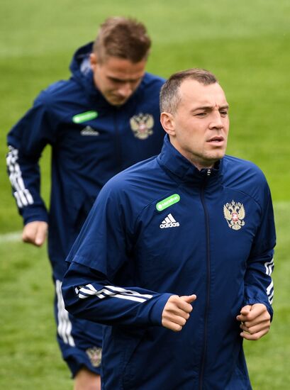 Футбол. Учебно-тренировочный сбор национальной команды