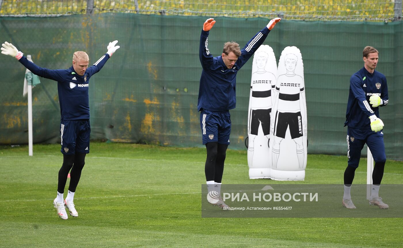 Футбол. Учебно-тренировочный сбор национальной команды