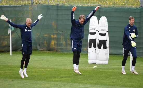 Футбол. Учебно-тренировочный сбор национальной команды