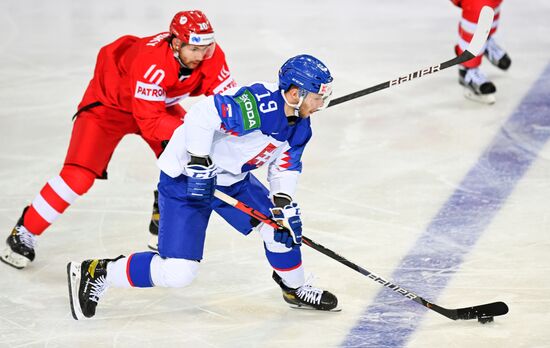 Хоккей. Чемпионат мира. Матч Словакия - Россия