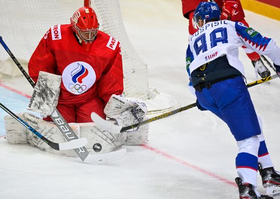 Хоккей. Чемпионат мира. Матч Словакия - Россия