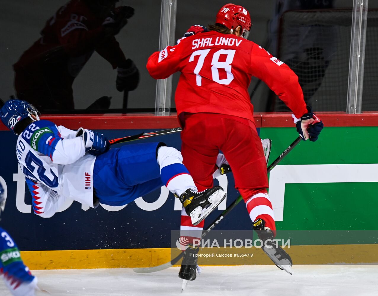 Хоккей. Чемпионат мира. Матч Словакия - Россия