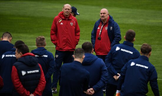 Футбол. Учебно-тренировочный сбор национальной команды