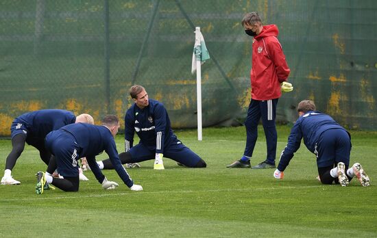 Футбол. Учебно-тренировочный сбор национальной команды