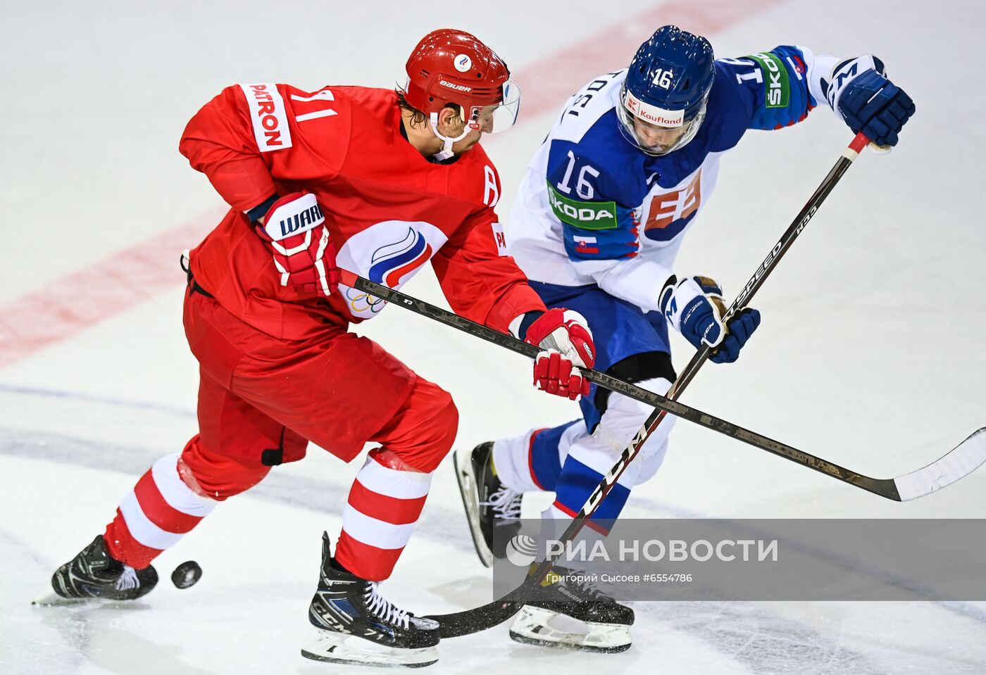Хоккей. Чемпионат мира. Матч Словакия - Россия