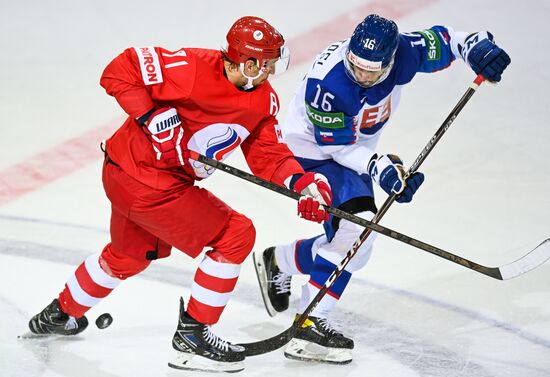 Хоккей. Чемпионат мира. Матч Словакия - Россия