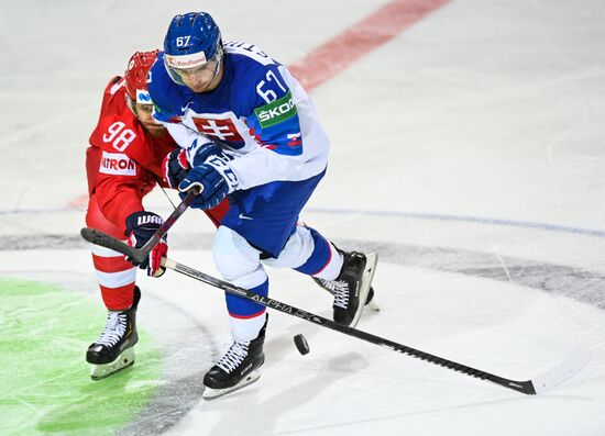 Хоккей. Чемпионат мира. Матч Словакия - Россия