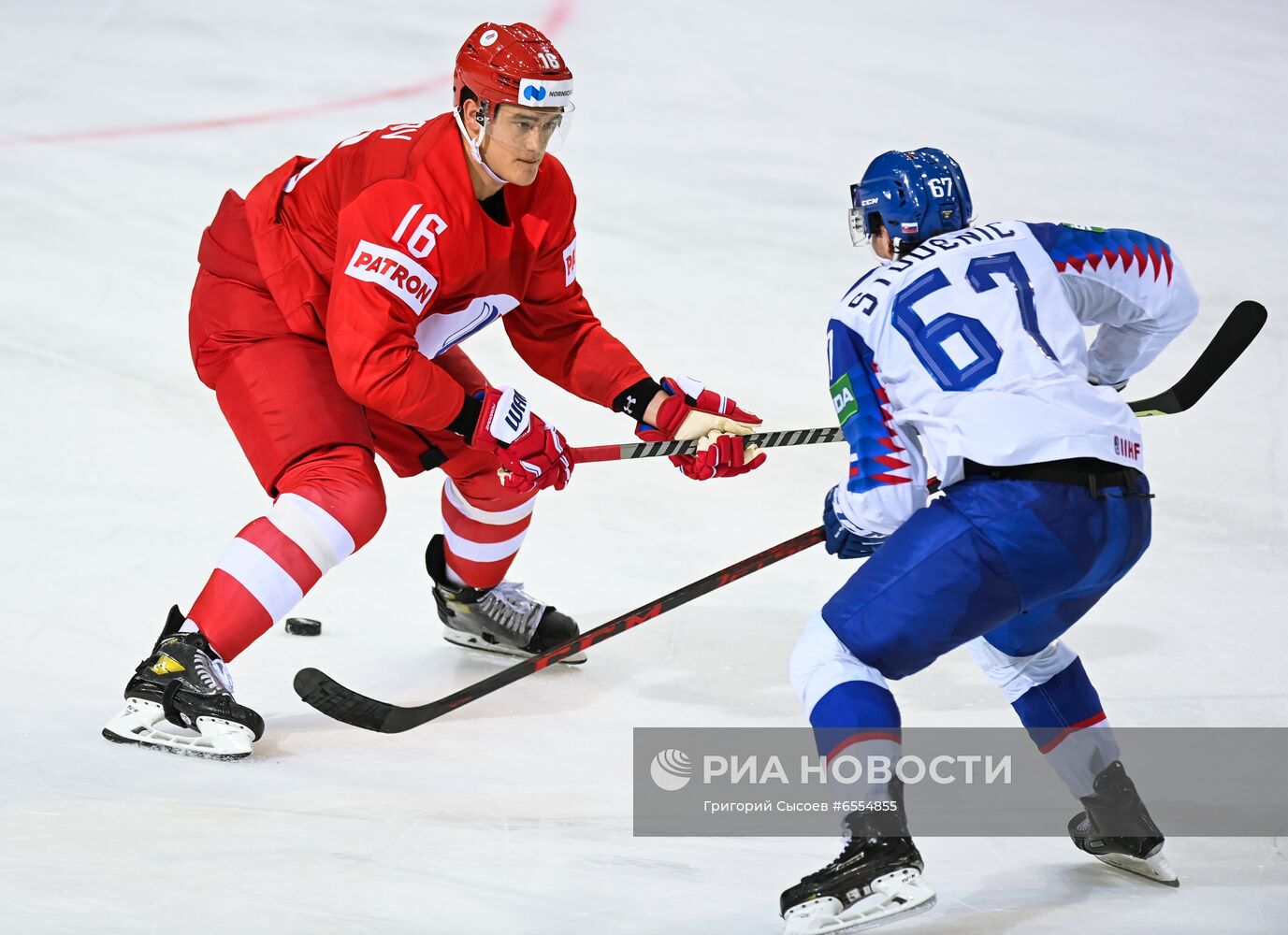Хоккей. Чемпионат мира. Матч Словакия - Россия
