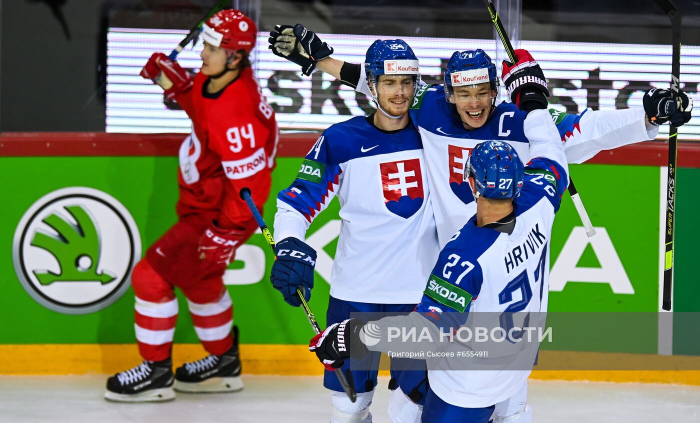Хоккей. Чемпионат мира. Матч Словакия - Россия