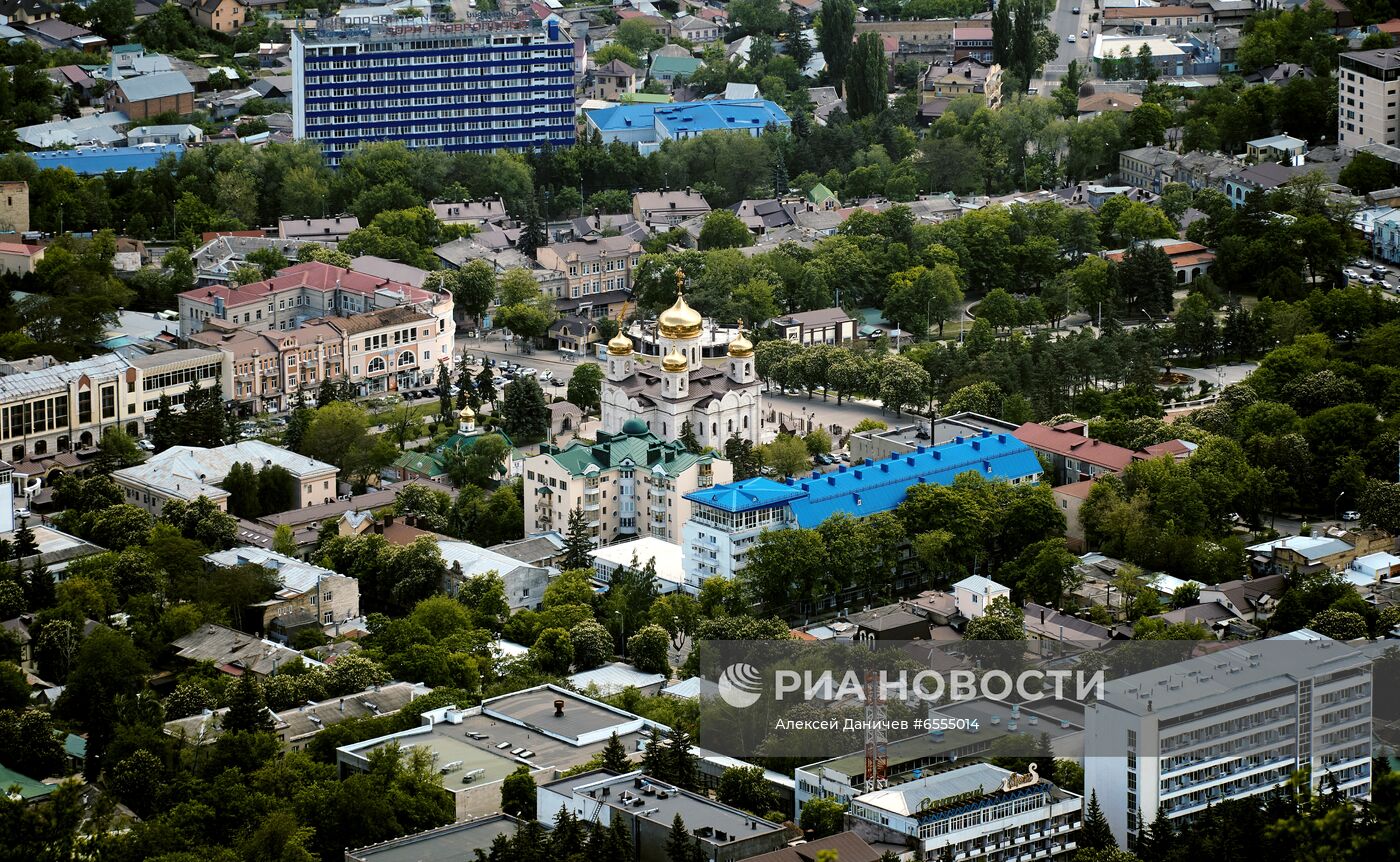 Курортные города региона Кавказские Минеральные Воды