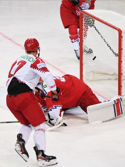Хоккей. Чемпионат мира . Матч Чехия - Белоруссия