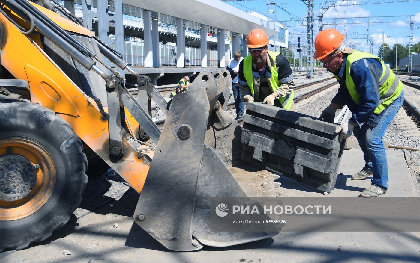 Строительство нового вокзального комплекса Восточный