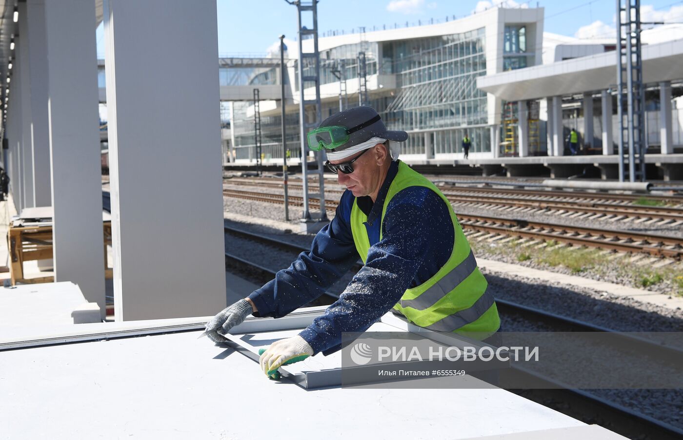 Строительство нового вокзального комплекса Восточный