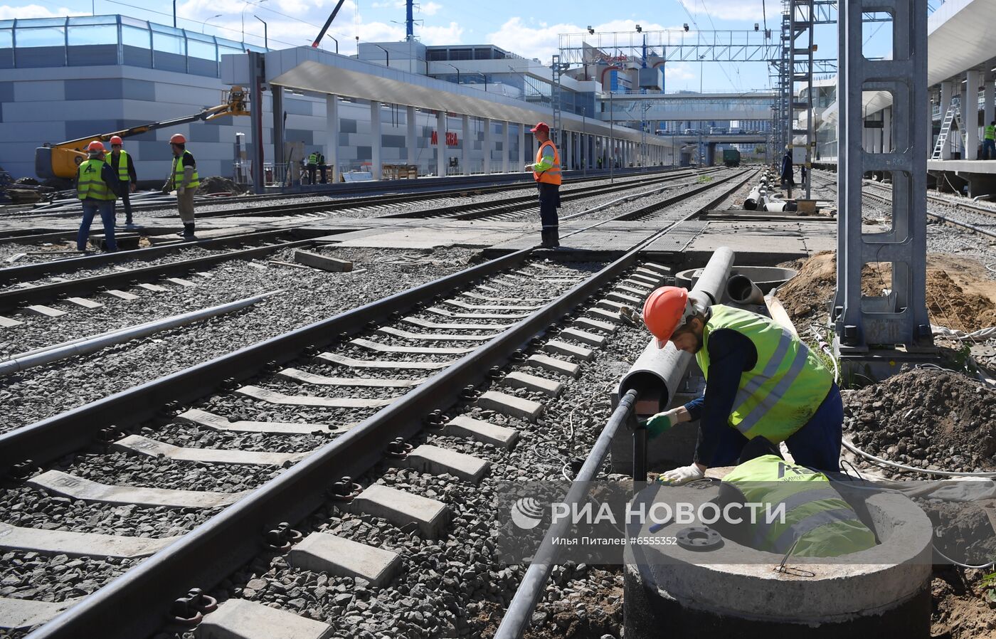 Строительство нового вокзального комплекса Восточный