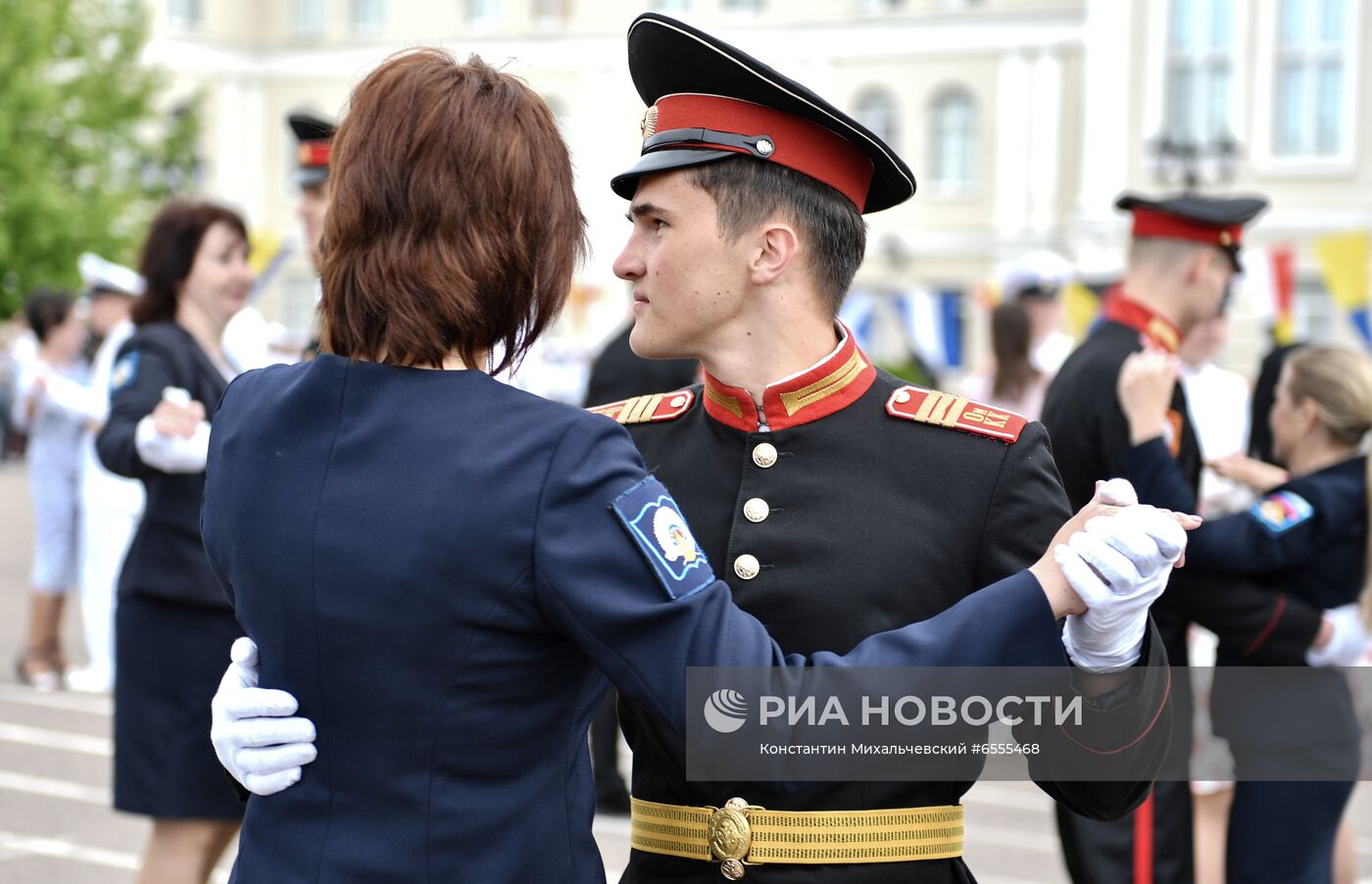 Последний звонок в филиале Нахимовского военно-морского училища
