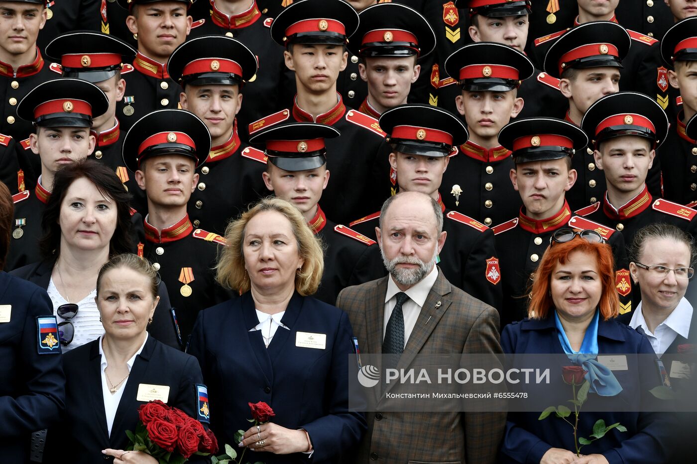 Последний звонок в филиале Нахимовского военно-морского училища
