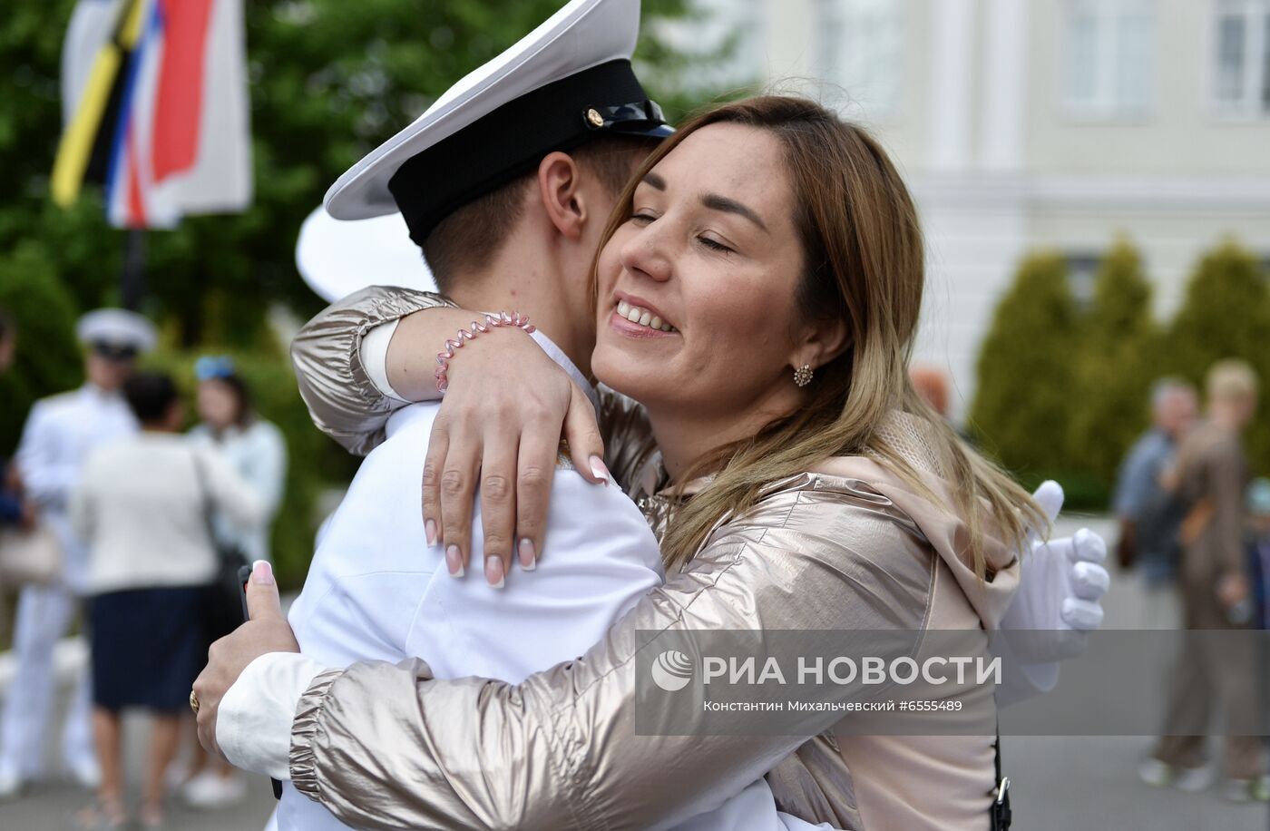 Последний звонок в филиале Нахимовского военно-морского училища